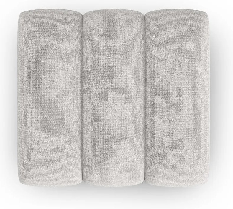 Светлосива табуретка за крака Lupine – Micadoni Home