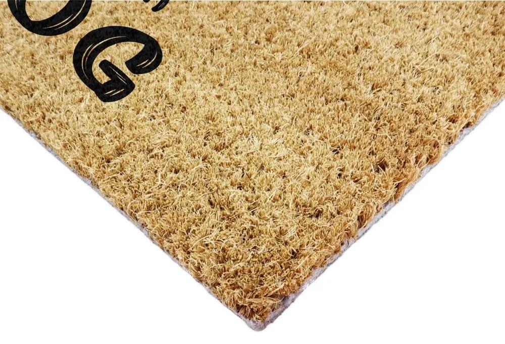 Изтривалка от кокосови влакна 60x90 cm Life Is Better With a Dog – Artsy Doormats