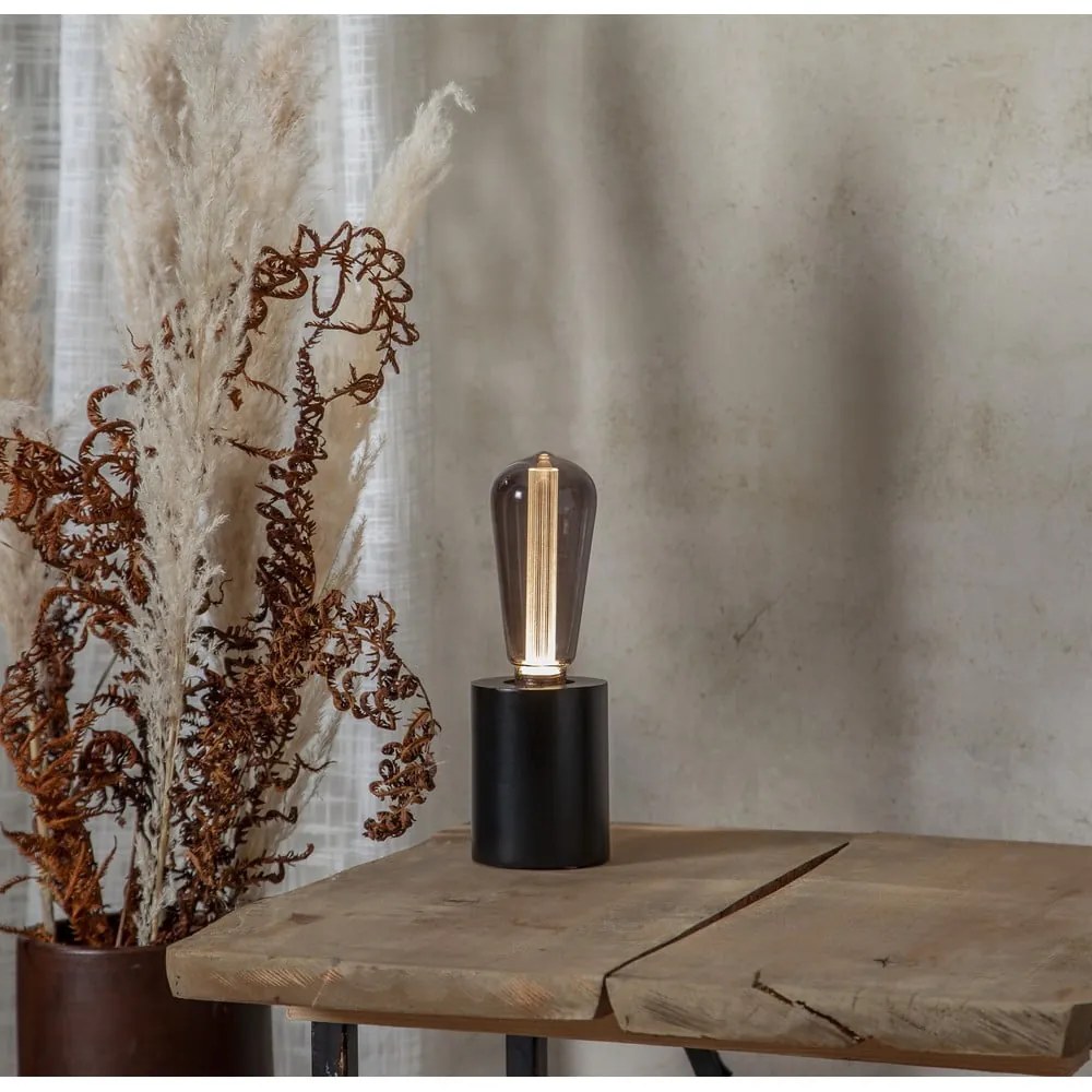 Черна основа за лампа 10 cm Tub - Star Trading