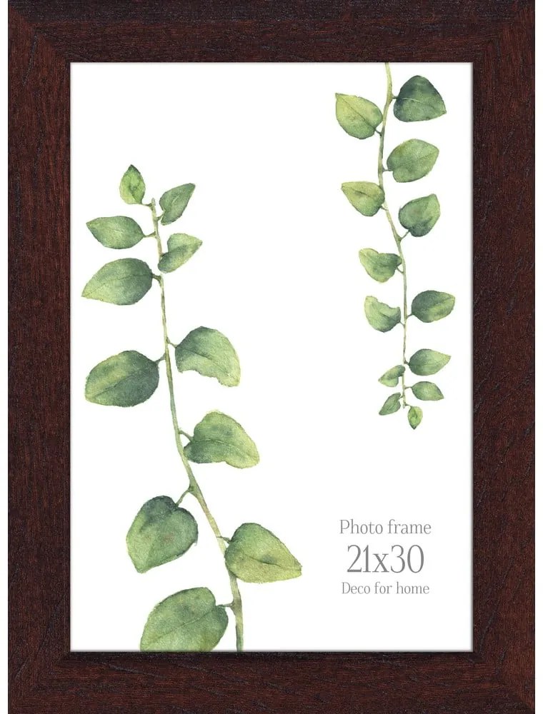 Кафява рамка за стена , 27 x 36 cm Narvik - Styler