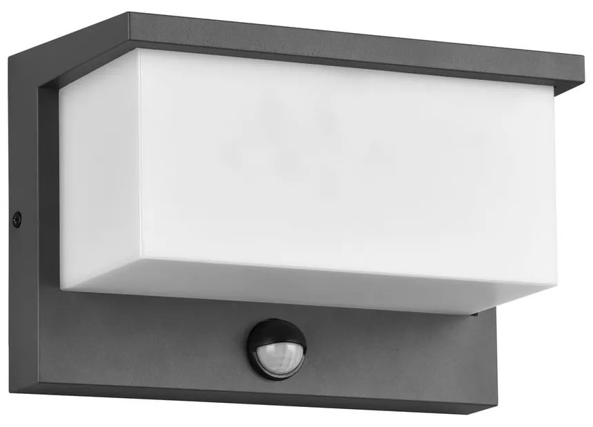 Външно осветително тяло със сензор за движение (височина 15 cm) Nestos – Trio