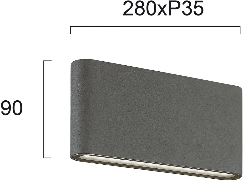 Аплика Viokef Argon-дължина: 28 См.-дървени въглища