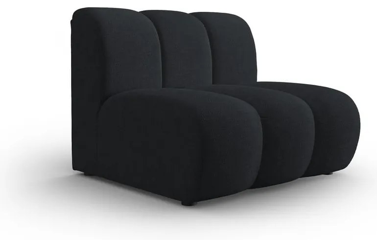Черен модул за диван Lupine - Micadoni Home