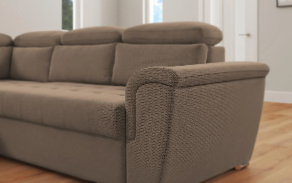 Разтегателен ъглов диван Флос