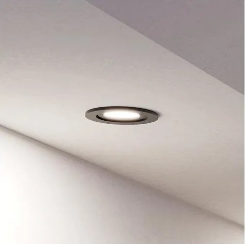 Eglo 902249 - LED за баня вградено точково осветително тяло BARRANCO 1xGU10/4,5W/230V IP44 черно