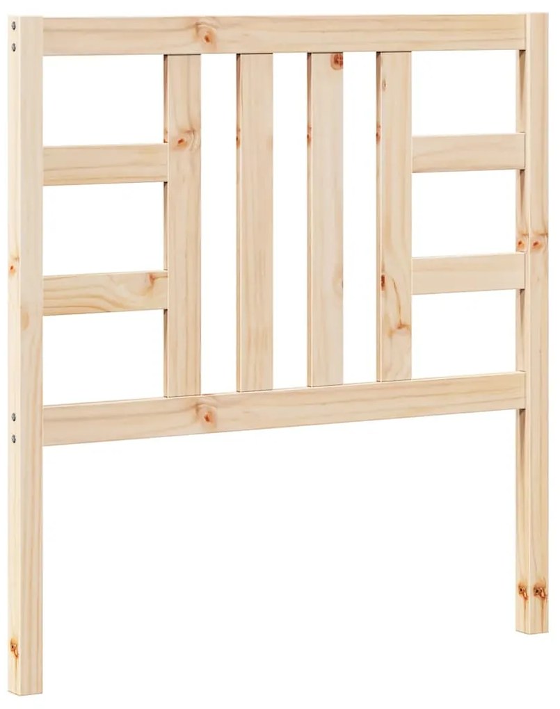 817820 vidaXL Горна табла за легло, 96x4x100 см, бор масив