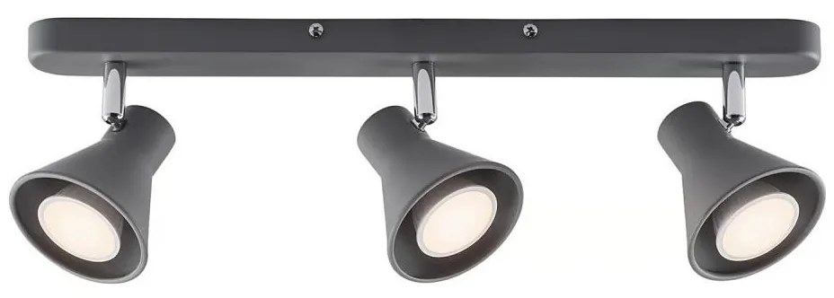 Nordlux - Точково осветително тяло EIK 3xGU10/35W/230V сиво