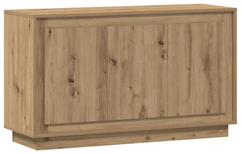 857140 vidaXL Бюфет Artisan Дъб 102x35x55 cm Инженерна дървесина