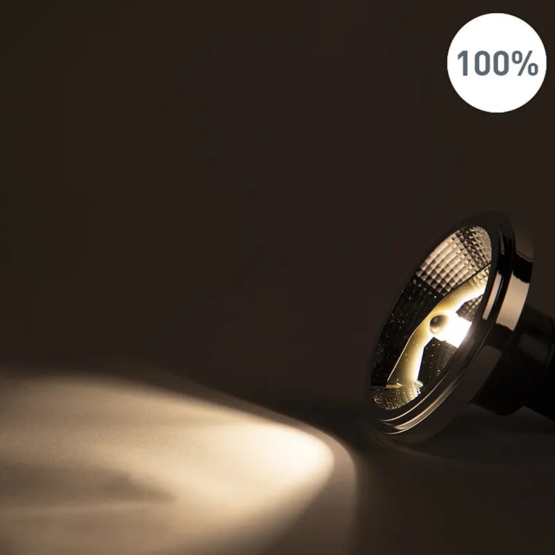 Комплект от 5 димируеми LED крушки GU10 AR111 11W 810lm 2700K