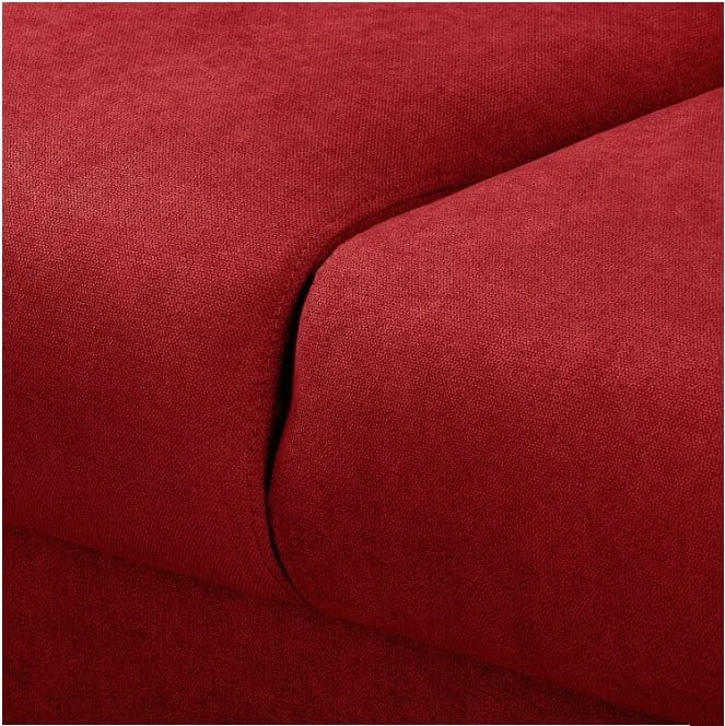 Червен ъглов диван (десен ъгъл) Beata - Ropez