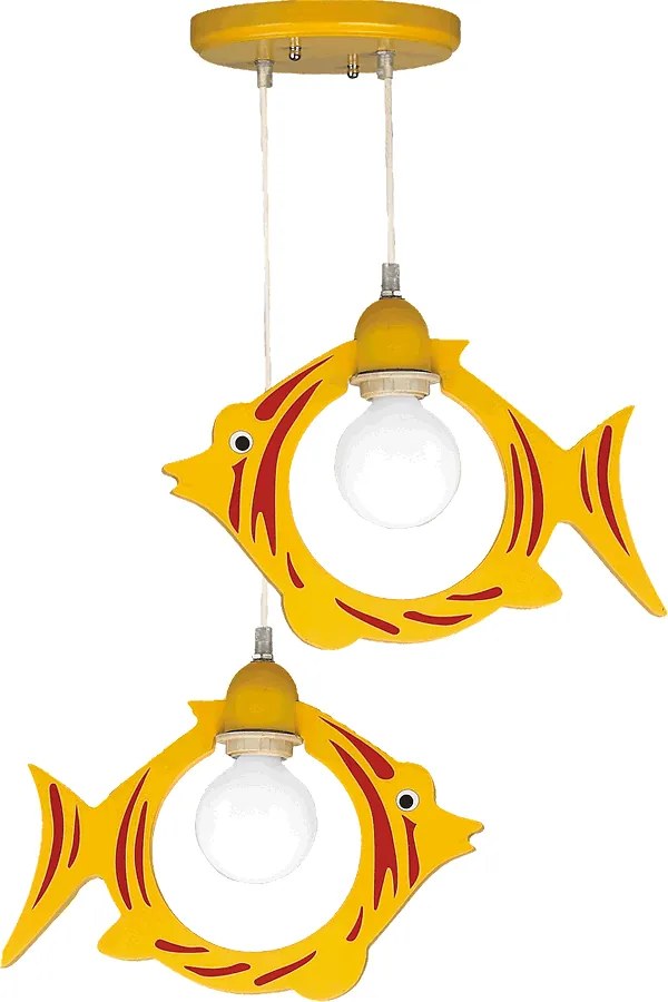 Полилей KRANAS, оранжев, 2xE27