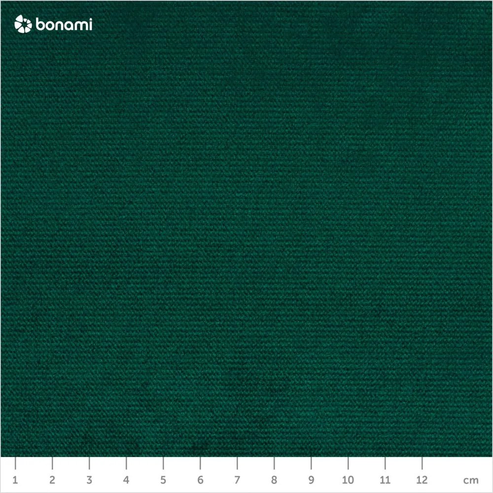 Зелен кадифен разтегателен диван с място за съхранение 151 cm Wave – ELTAP