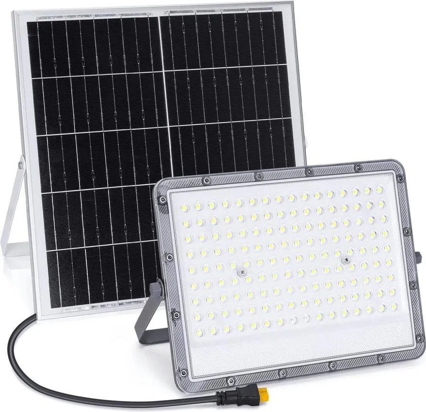 Aigostar - Димируем соларен LED прожектор LED/200W/3,2V IP65 + дистанционно управление