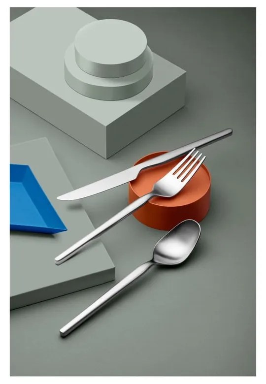 Прибори за хранене от неръждаема стомана в сребрист цвят 16 бр. Dorotea – Gense