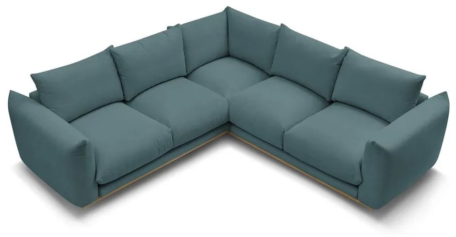 Син ъглов диван Ernest – Bobochic Paris