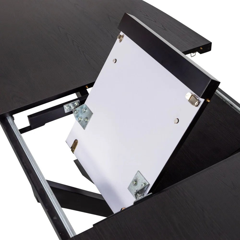 Сгъваема трапезна маса с допълнителна плоча 90x180 cm Arros – WOOOD