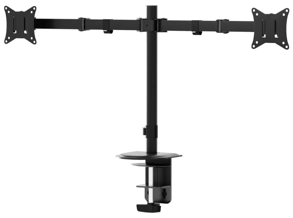 Регулируема стойка за монитор LEVANO черен