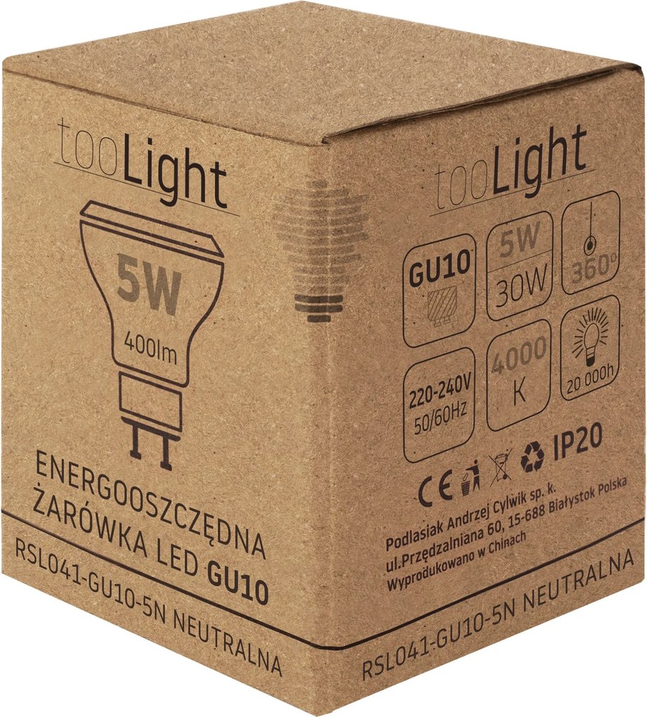 Крушка LED RSL041 GU10 5W Neutral