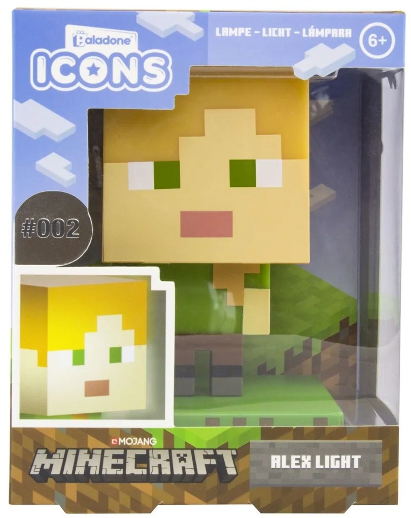 PALADONE Icons Minecraft - лампа Alex