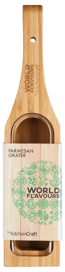 Бамбуково ренде за пармезан Italia - Kitchen Craft