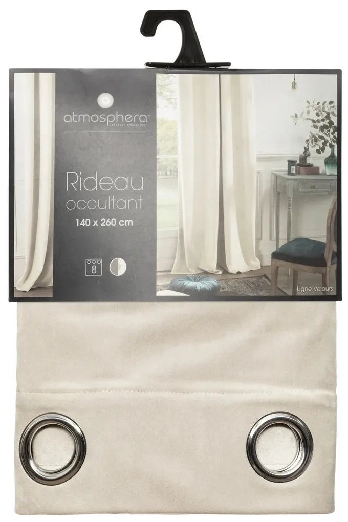 Блекаут завеса atmosphera, Кадифе, 140x260 cm - Теракота