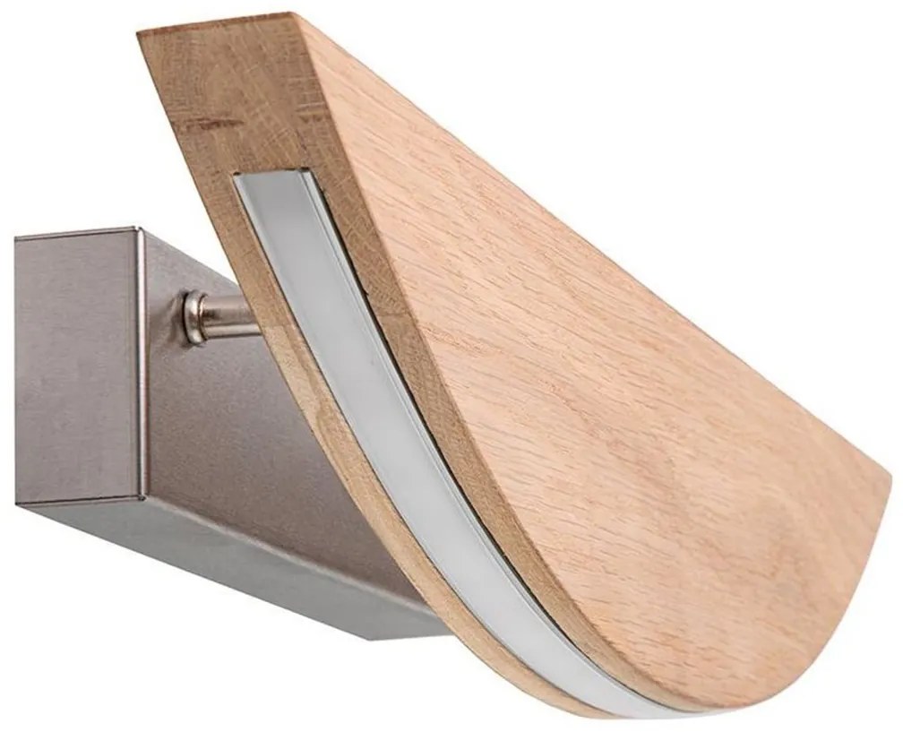 Spot-Light 2017403800000 - LED димируемо стенно осветително тяло LED/6,5W/230V дъб