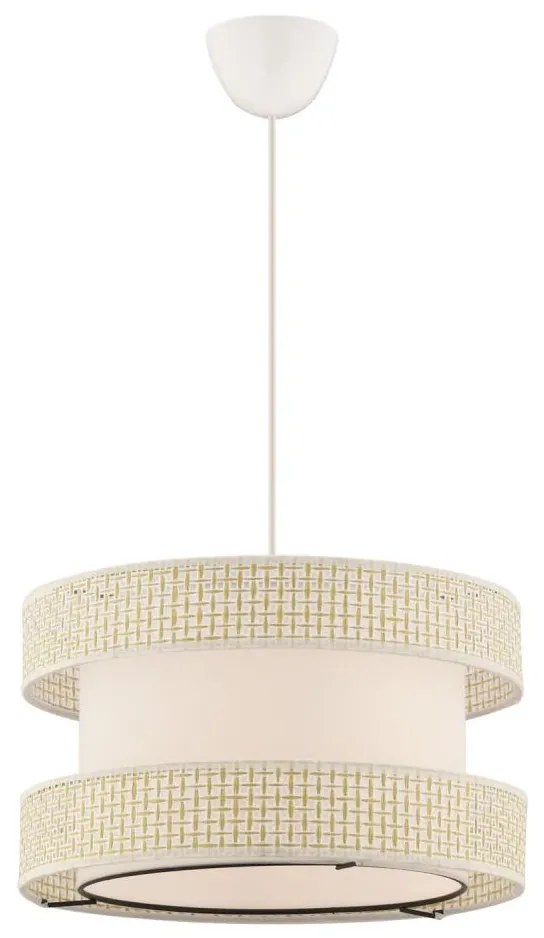 Полилей на кабел HALO 1xE27/60W/230V кремав