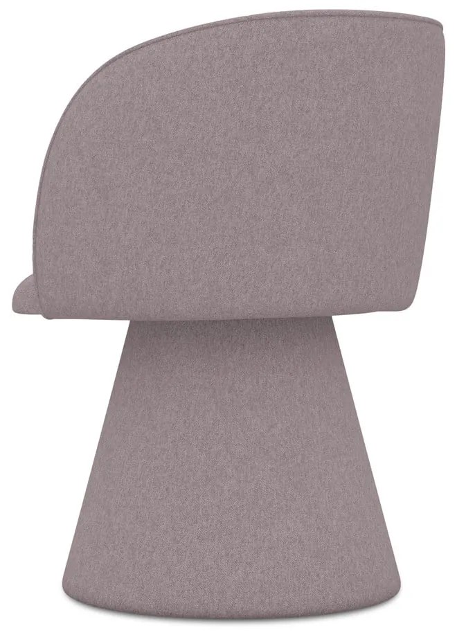 Тапициран трапезен стол в цвят лавандула Maia – Makamii