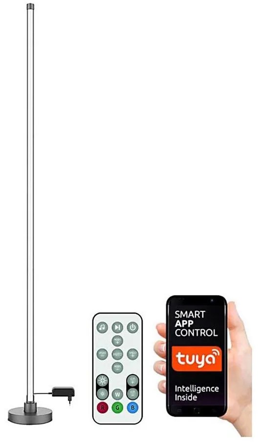 Solight WO62 - RGB LED димируема лампа RAINBOW LED/18W/230V Wi-Fi Tuya + дистанционно управление