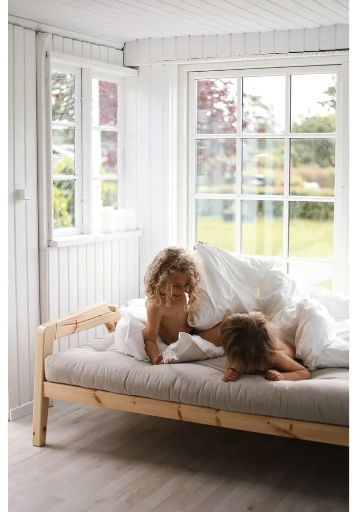 Розов разтегателен диван 204 cm Grab Carob - Karup Design