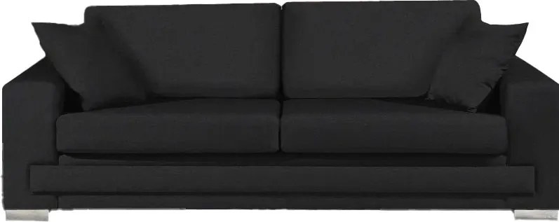 Диван Matrix Триместен-210φ 90β εκ.-Μαύρο
