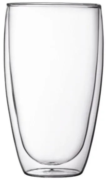 Horecano - Стъклена двустенна чаша за топли напитки 450мл (HC-12242)