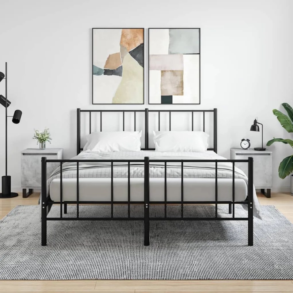 Sonata H Нощни шкафчета 2 бр бетонно сиво 40x30x50 см инженерно дърво