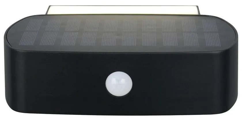 LED стенно външно осветително тяло със соларен панел (височина 6 cm) Bilbao – Trio