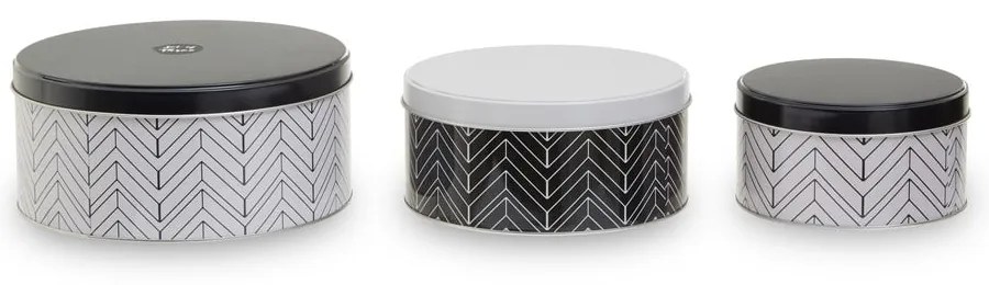 Метални кутии в комплект 3 бр. за храна Urban – Premier Housewares