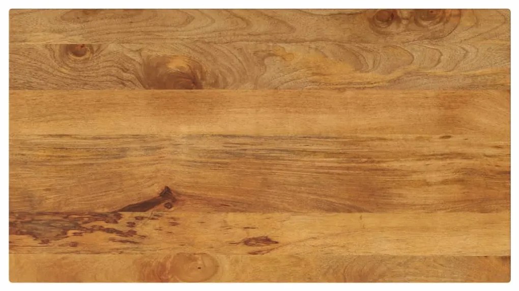 371674 vidaXL Плот за маса, 120x70x3,8 см, правоъгълен, манго масив