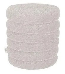 Кафява табуретка от букле Fern – Dutchbone