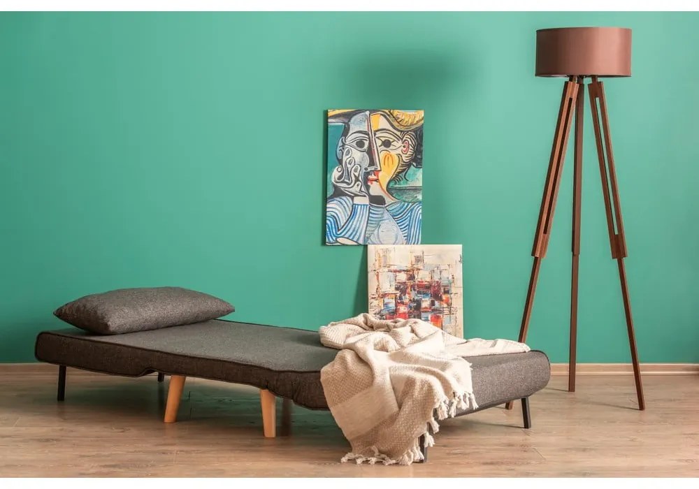 Тъмносив фотьойл Folde - Artie