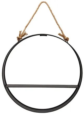 Рафт за стена atmosphera Irena,  Метал, Ø55 см