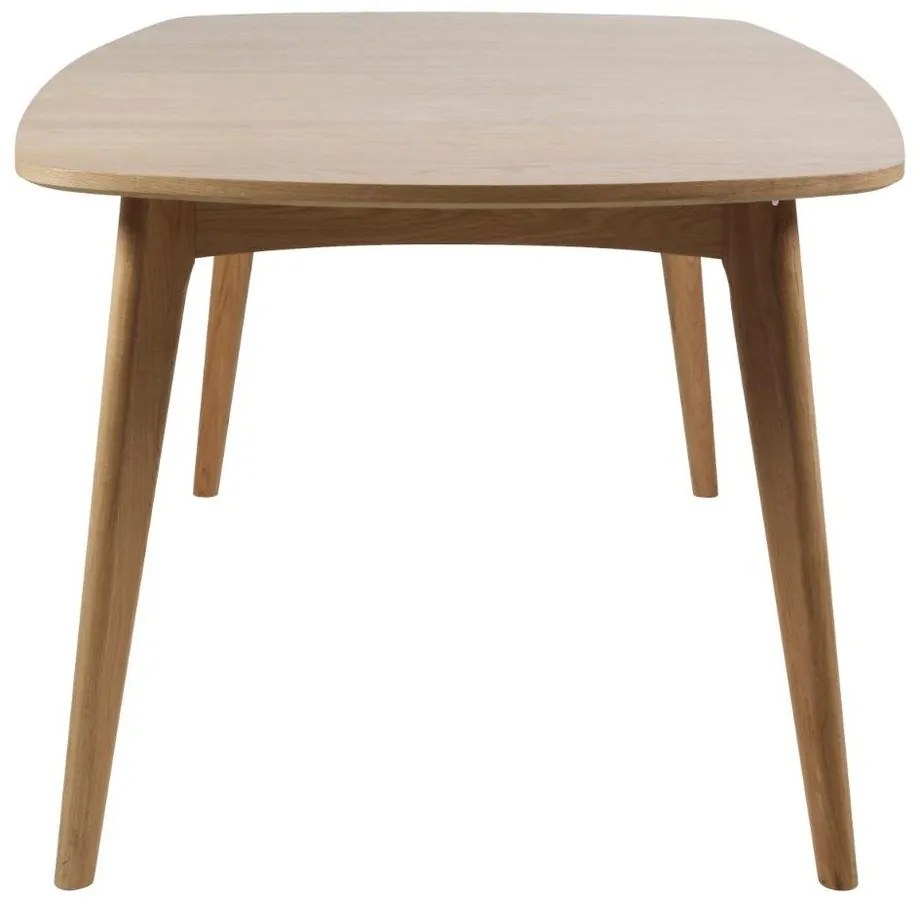 Сгъваема маса за хранене от дъб 180x102 cm Marte - Actona