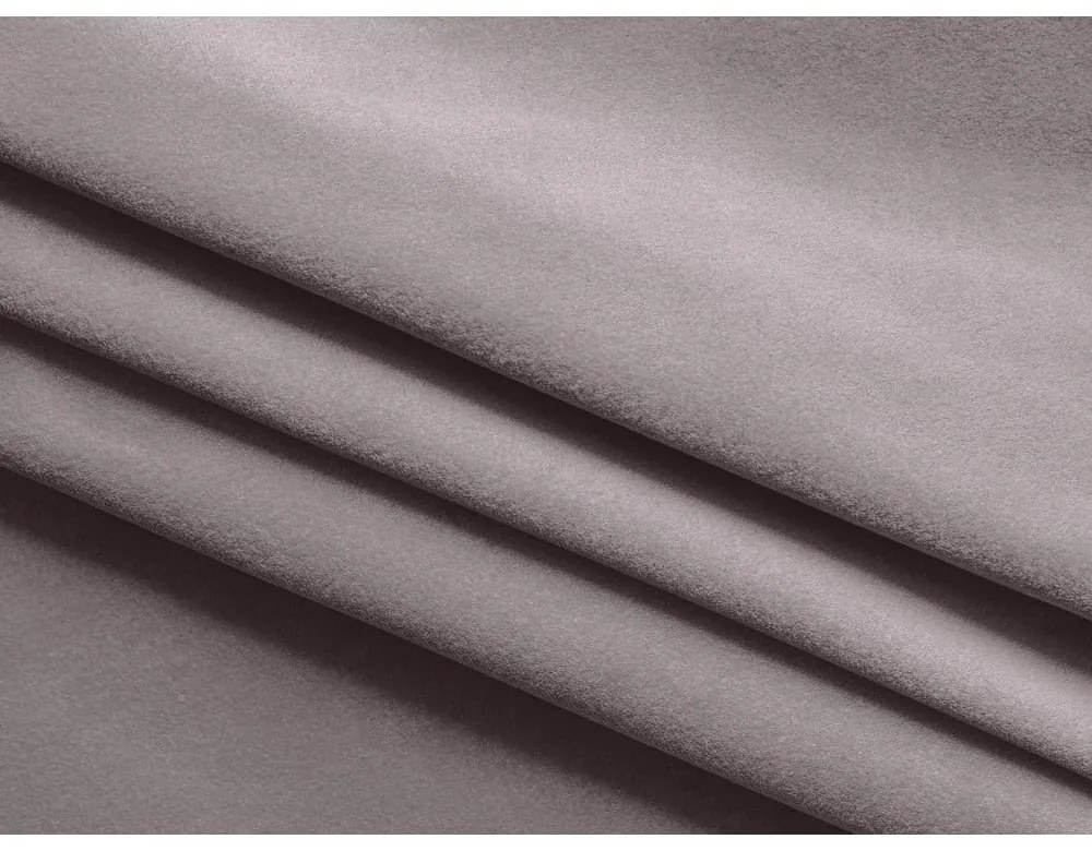 Кадифен разтегателен ъглов диван с място за съхранение в цвят лавандула (десен ъгъл) Kapua – Makamii