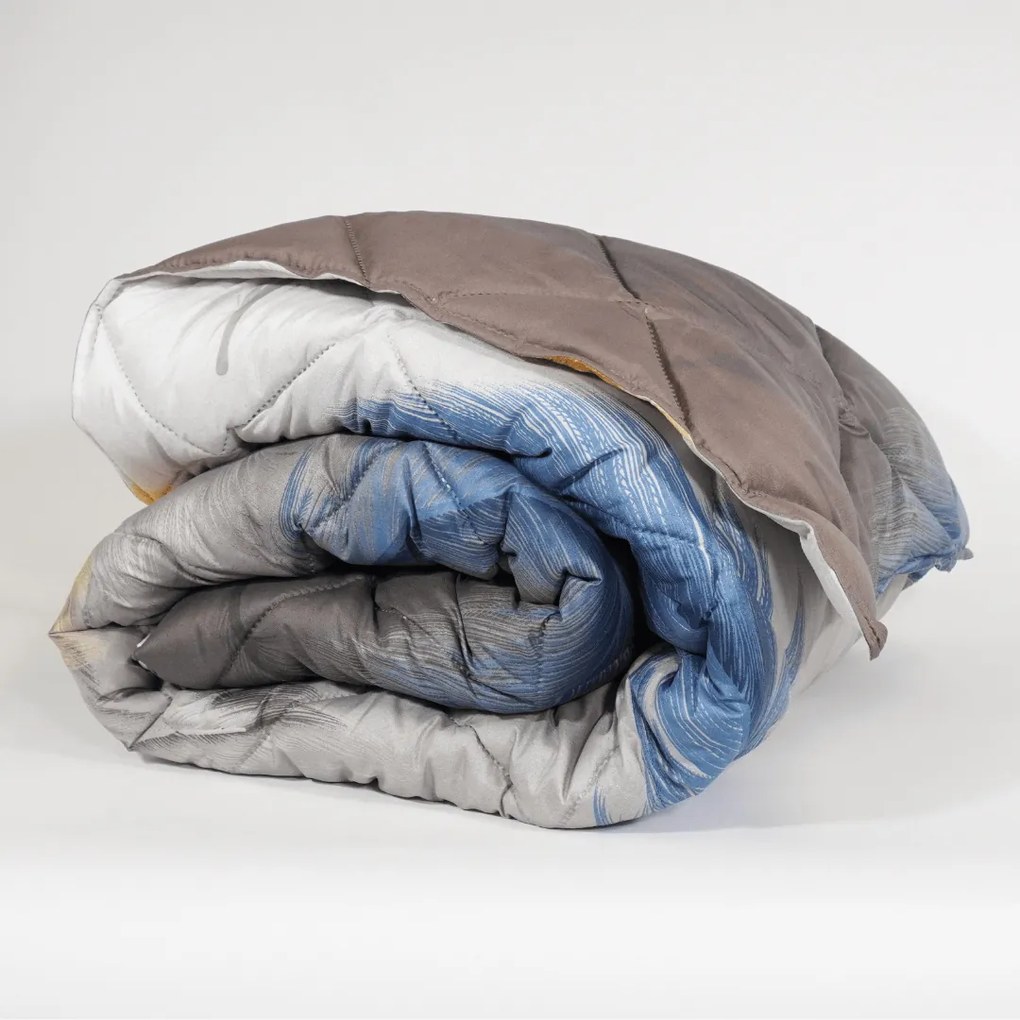 Зимна олекотена завивка за единично легло Платин 150/210 см.