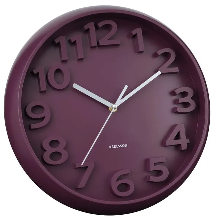 Стенен часовник ø 33,5 cm Elevated Classic Numbers – Karlsson