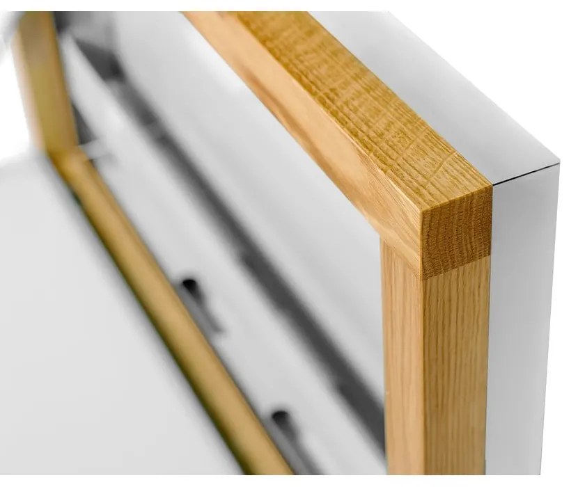 Бяла маса за накланяне, монтирана на стена Brenta - Woodman