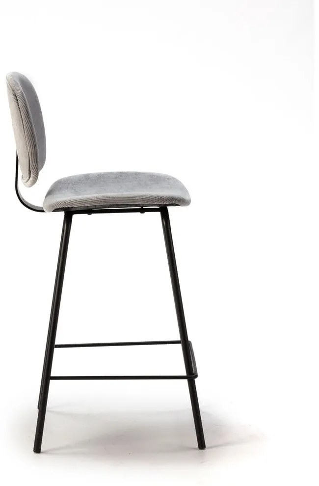 Светлосиви бар столове в комплект от 2 бр. (височина на седалката 66 cm) Arus – Marckeric