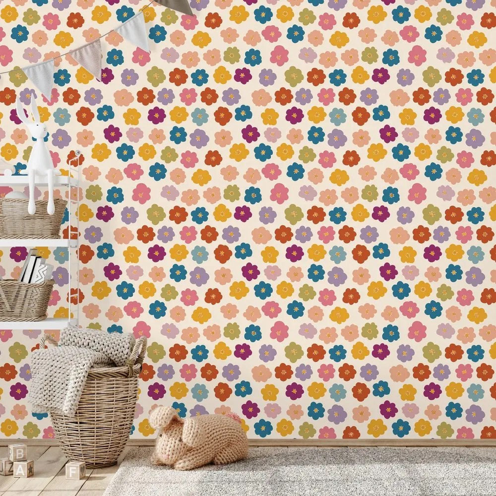 Фототапет – Цветно цветно поле