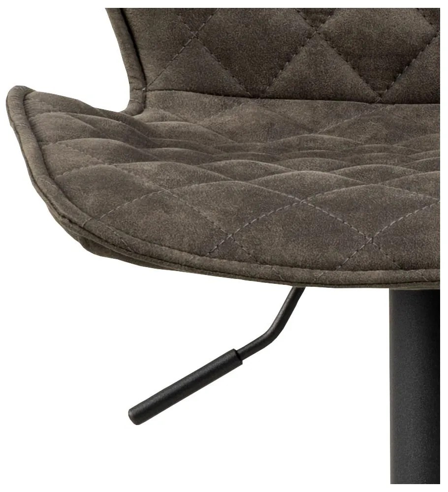 Тъмнозелени въртящи се бар столове в комплект от 2 броя 116 см Naomi - Actona