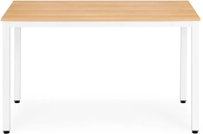 Универсална работна и трапезна маса 120 x 60 cm - за 4-5 души, светъл дъб