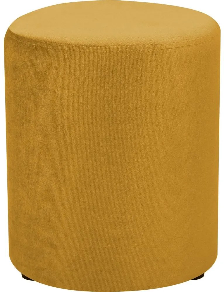 Табуретка VEX, Ø 36 см, оранжева