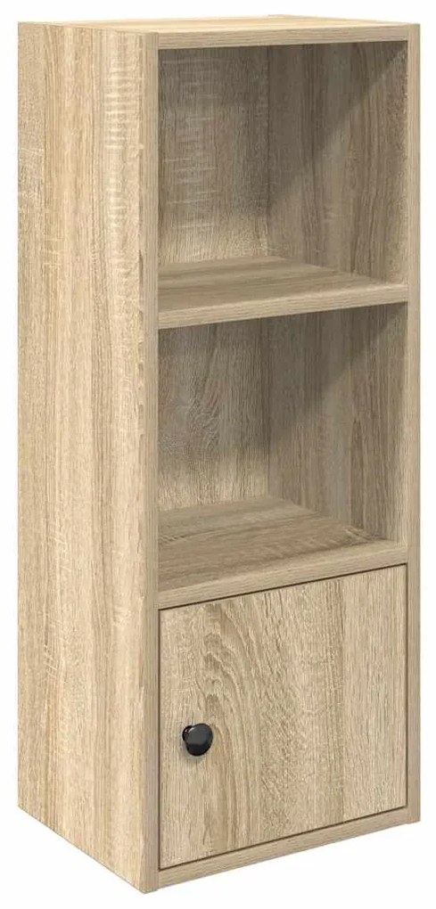860330 vidaXL Библиотека, сонома дъб, 31x24x77 см, инженерно дърво